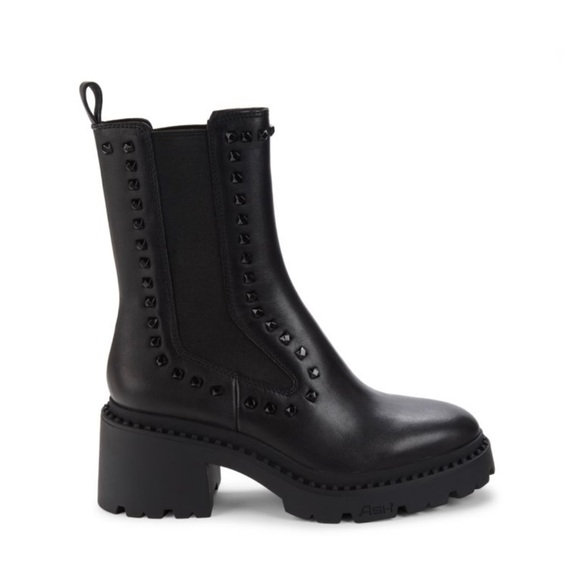 NIB ⋆ ASH | Studded Mid-Calf Boots - Picture 1 of 6